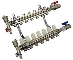 Hydronic Manifolds for in floor heating systems